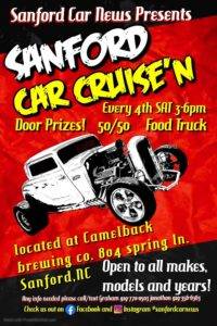 Sanford Car Criuse'n @ Camelback Brewing Company | Sanford | North Carolina | United States